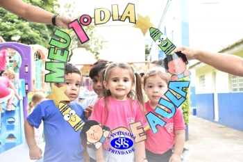 Brilho nos olhos e corações aquecidos | retorno do Infantil 1, 2 e 3 