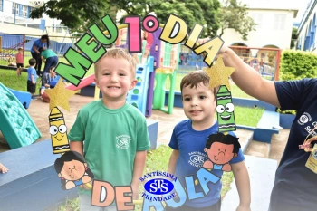 Brilho nos olhos e corações aquecidos | retorno do Infantil 1, 2 e 3 