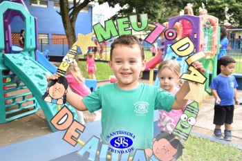 Brilho nos olhos e corações aquecidos | retorno do Infantil 1, 2 e 3 