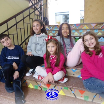 4º ano | Grafismo indígena é utilizado em intervenção artística