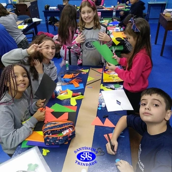 4º ano | Grafismo indígena é utilizado em intervenção artística