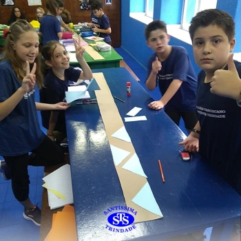 4º ano | Grafismo indígena é utilizado em intervenção artística