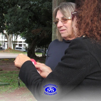Alunos estimulam doação de sangue através de campanha na praça | Líder Voluntário