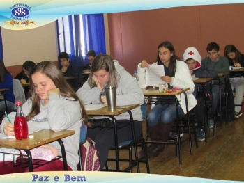 Ensino Médio participou de Simulado 