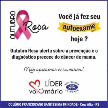 Ação de conscientização sobre o autoexame de mama