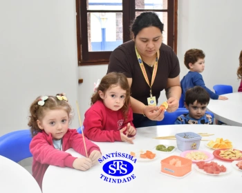 Alimentação saudável no Infantil 3