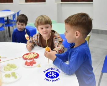 Alimentação saudável no Infantil 3