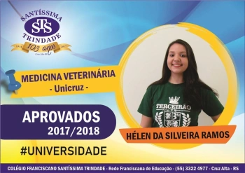 Parabéns, aprovados no vestibular !