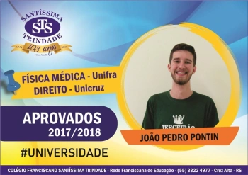Parabéns, aprovados no vestibular !