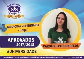Parabéns, aprovados no vestibular !