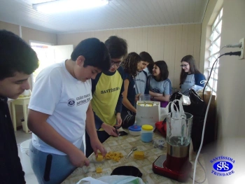 Oficina sabão e plástico - 8º ano