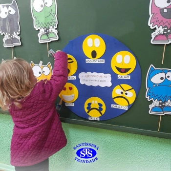 Infantil 3 | Emocionômetro auxilia crianças a identificar suas emoções