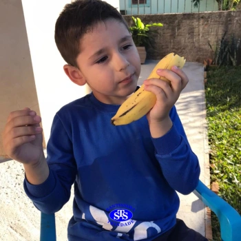 Infantil 4 realiza projeto sobre alimentação saudável
