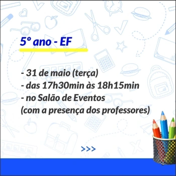 Entrega dos Pareceres e Boletins Escolares | 1º trimestre