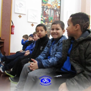 Bênção dos cadernos marca encerramento do semestre | 1º ano