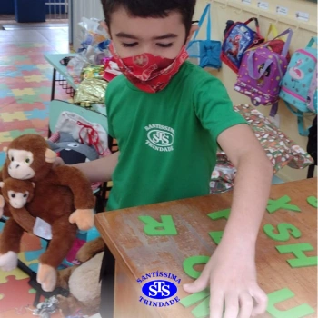 Lembranças de vivências no Santíssima em 2021 | Infantil 5