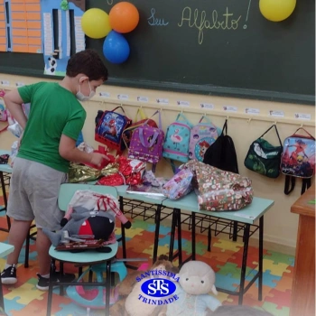Lembranças de vivências no Santíssima em 2021 | Infantil 5