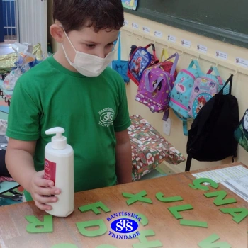 Lembranças de vivências no Santíssima em 2021 | Infantil 5