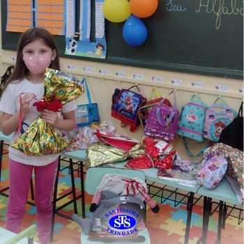 Lembranças de vivências no Santíssima em 2021 | Infantil 5