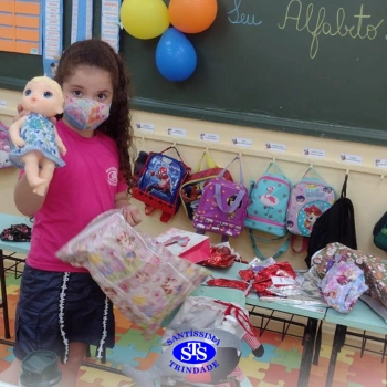 Lembranças de vivências no Santíssima em 2021 | Infantil 5