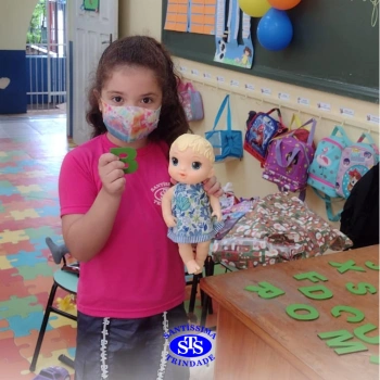 Lembranças de vivências no Santíssima em 2021 | Infantil 5