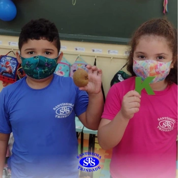 Lembranças de vivências no Santíssima em 2021 | Infantil 5