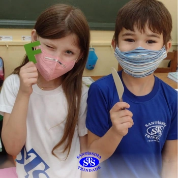 Lembranças de vivências no Santíssima em 2021 | Infantil 5