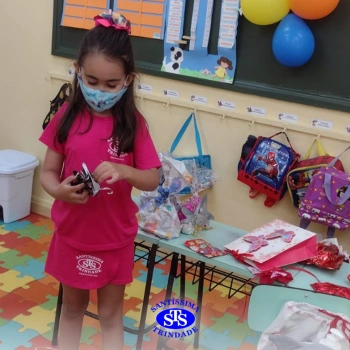 Lembranças de vivências no Santíssima em 2021 | Infantil 5