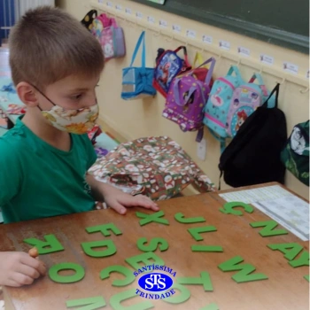 Lembranças de vivências no Santíssima em 2021 | Infantil 5