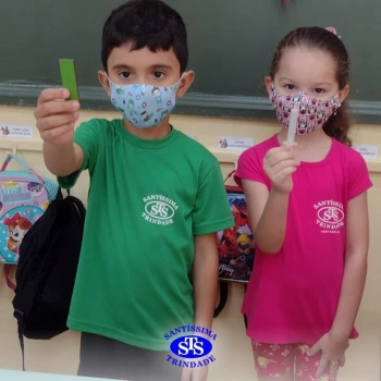 Lembranças de vivências no Santíssima em 2021 | Infantil 5