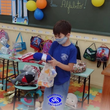 Lembranças de vivências no Santíssima em 2021 | Infantil 5