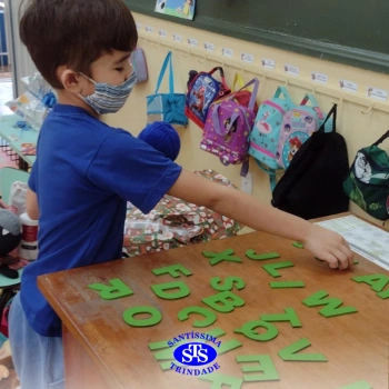 Lembranças de vivências no Santíssima em 2021 | Infantil 5