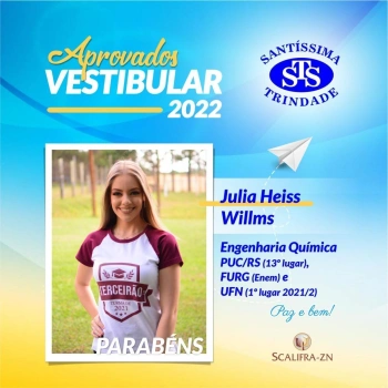Parabéns, alunos aprovados! 