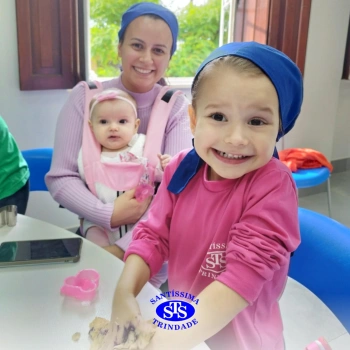Trocas afetivas entre mães e filhos através da confecção de bolachas | Infantil 3