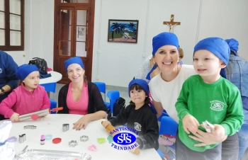 Trocas afetivas entre mães e filhos através da confecção de bolachas | Infantil 3
