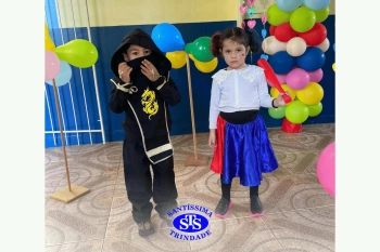 Alunos participam de atividades alusivas ao Dia da Criança