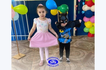 Alunos participam de atividades alusivas ao Dia da Criança