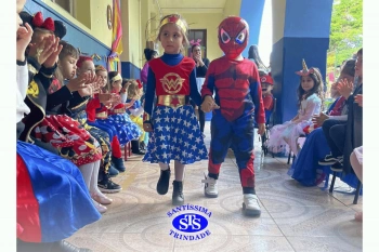Alunos participam de atividades alusivas ao Dia da Criança