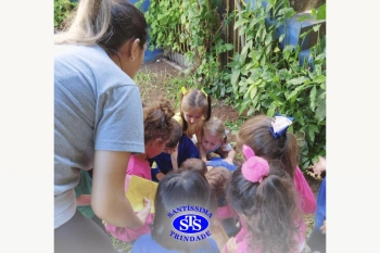 Alunos participam de atividades alusivas ao Dia da Criança