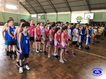 Parabéns, atletas do basquete !