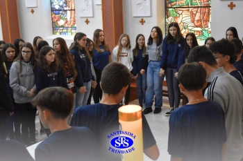 Alunos dos Anos Finais e do Ensino Médio celebram a Páscoa