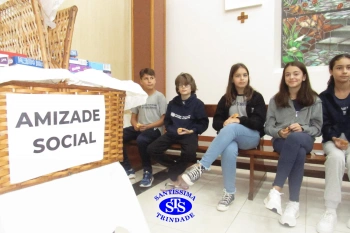 Alunos dos Anos Finais e do Ensino Médio celebram a Páscoa