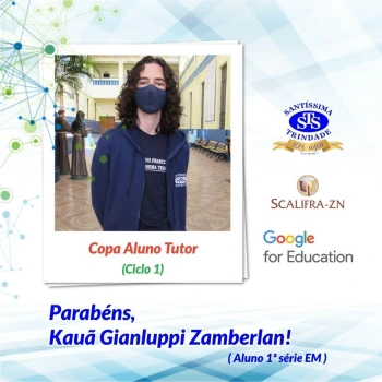 Alunos do Santíssima são vencedores da Copa Aluno Tutor Google (ciclo 1)