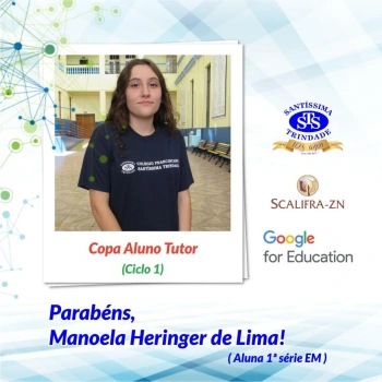 Alunos do Santíssima são vencedores da Copa Aluno Tutor Google (ciclo 1)