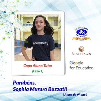 Alunos do Santíssima são vencedores da Copa Aluno Tutor Google (ciclo 1)