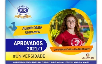 Parabéns, alunos do Santíssima !