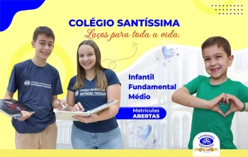 Matriculas abertas para alunos novos