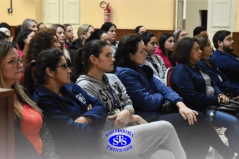 Profissionais participam de evento de lançamento das Matrículas 2024