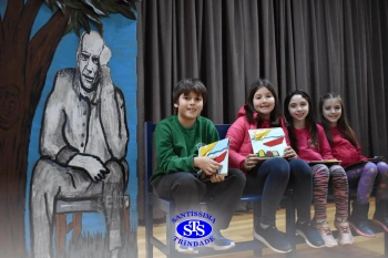 Alunos participam do Projeto Autor Presente com a escritora Leonir Batista | 3º ano