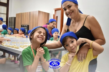 Alunos fazem pães para a Celebração de Páscoa | 1º ano